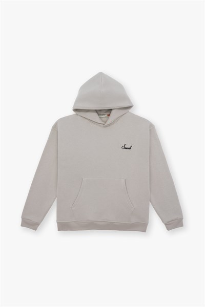 Loneliness Is a Choice Oversize Sweatshirt Erkek Stone