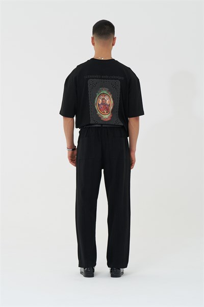 Loomline Relaxed Fit Erkek Pantolon Siyah
