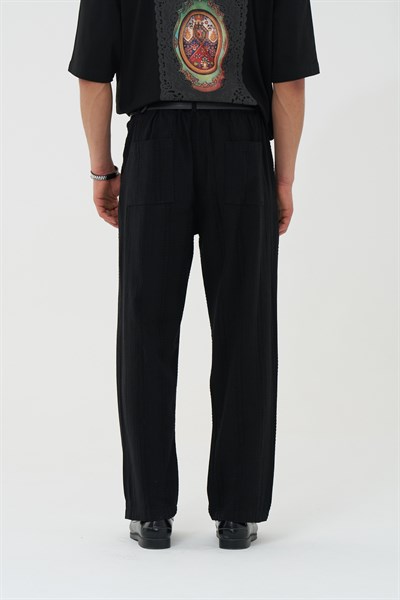Loomline Relaxed Fit Erkek Pantolon Siyah