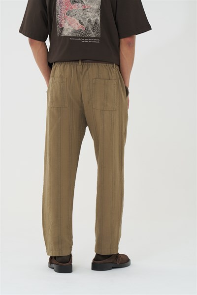 Loomline Relaxed Fit Erkek Pantolon Vizon