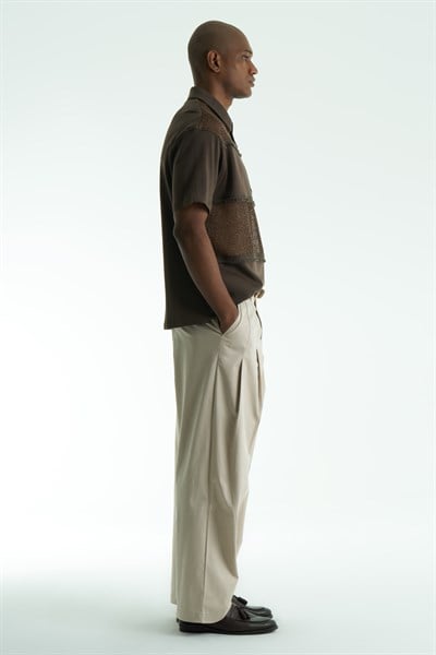 Marlo Relaxed Fit Erkek Pantolon Bej