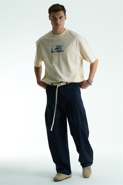 Marlo Relaxed Fit Erkek Pantolon Lacivert