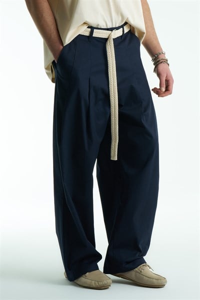 Marlo Relaxed Fit Erkek Pantolon Lacivert