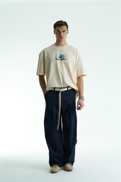 Marlo Relaxed Fit Erkek Pantolon Lacivert