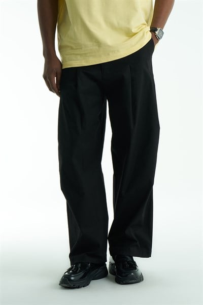 Marlo Relaxed Fit Erkek Pantolon Siyah