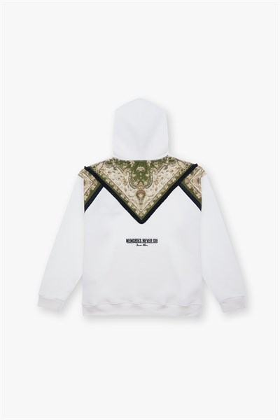 Memories Never Die Oversize Sweatshirt Erkek Ekru