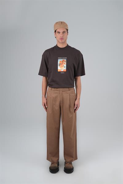 Modern Classic Pantolon Erkek Kahverengi