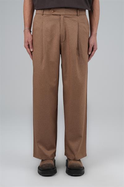 Modern Classic Pantolon Erkek Kahverengi