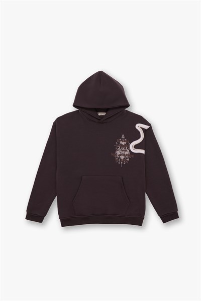 Nothing to Lose Oversize Sweatshirt Erkek Kahverengi