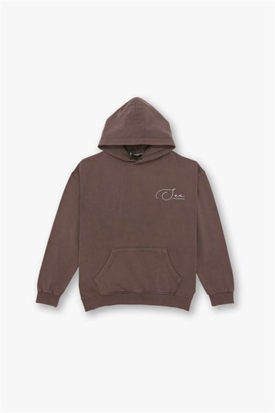 Paradox Oversize Sweatshirt Erkek Kahverengi