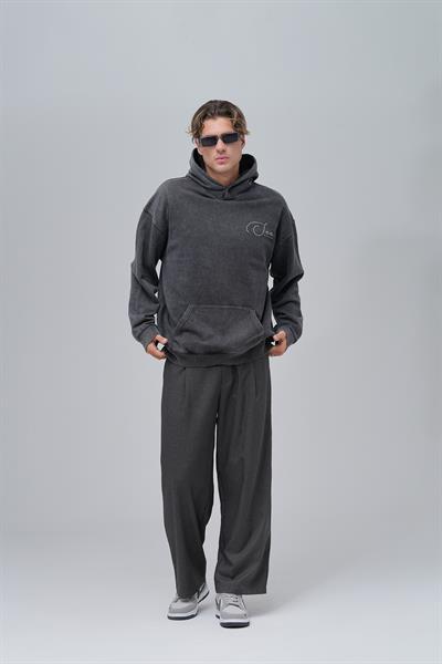 Paradox Oversize Sweatshirt Erkek Siyah