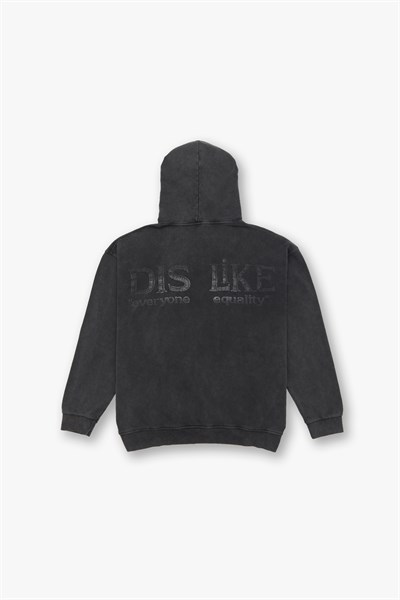 Paradox Oversize Sweatshirt Erkek Siyah