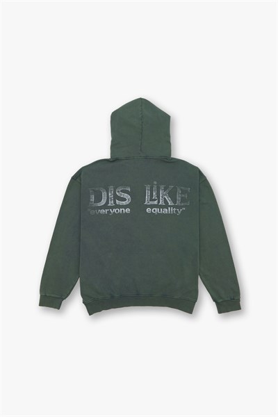 Paradox Oversize Sweatshirt Erkek Yeşil