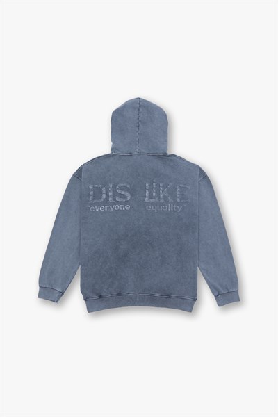 Paradox Oversize Sweatshirt Kadın Füme