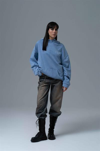Paradox Oversize Sweatshirt Kadın Mavi