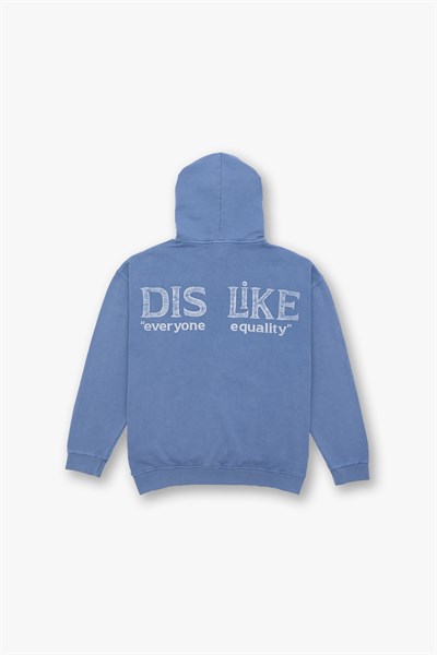 Paradox Oversize Sweatshirt Kadın Mavi