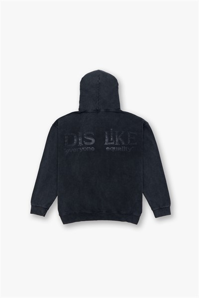 Paradox Oversize Sweatshirt Kadın Siyah
