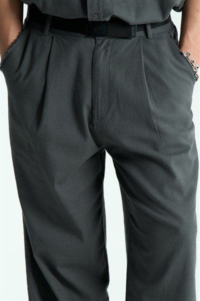 Rawen Oversize Erkek Pantolon Antrasit