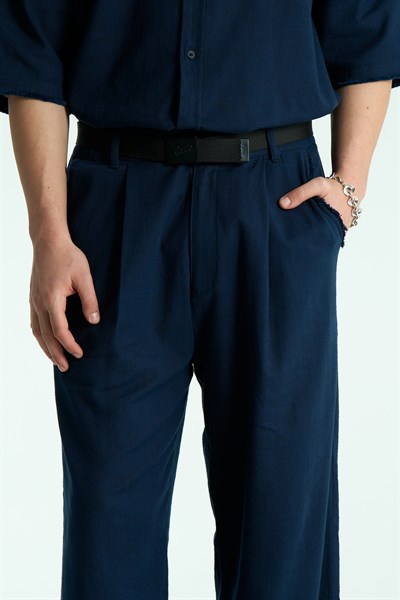 Rawen Oversize Erkek Pantolon Lacivert