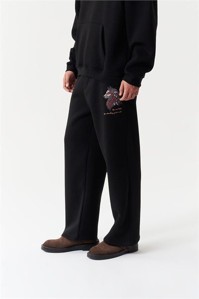 Relentless Instinct Regular Fit Erkek Eşofman Altı Siyah