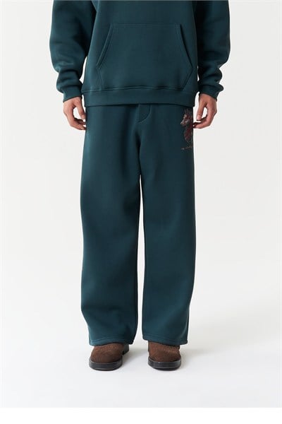 Relentless Instinct Regular Fit Erkek Eşofman Altı Forest Yeşili
