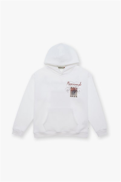 Renewed Flow Oversize Sweatshirt Kadın Ekru