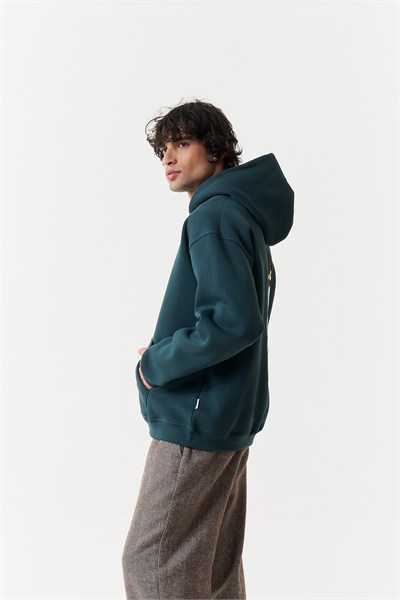 Sabr Heritage Oversize Erkek Sweatshirt Yeşil
