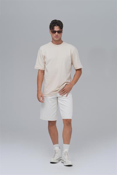 SAW Club Basic Regular Fit Tişört Erkek Stone