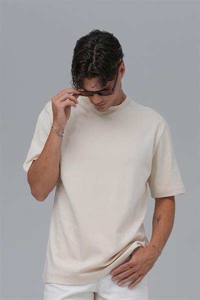SAW Club Basic Regular Fit Tişört Erkek Stone