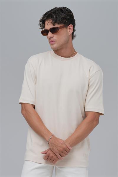 SAW Club Basic Regular Fit Tişört Erkek Stone