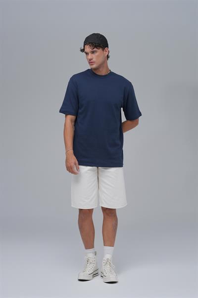 SAW Club Basic Regular Fit Tişört Erkek Lacivert