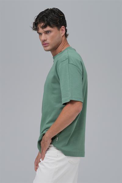 SAW Club Basic Regular Fit Tişört Erkek Yeşil