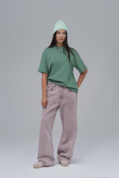 SAW Club Basic Regular Fit Tişört Kadın Yeşil