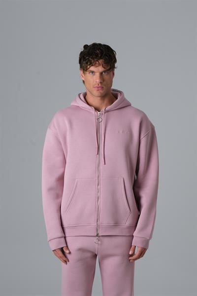 SAW Club Fermuarlı Sweatshirt Erkek Pembe