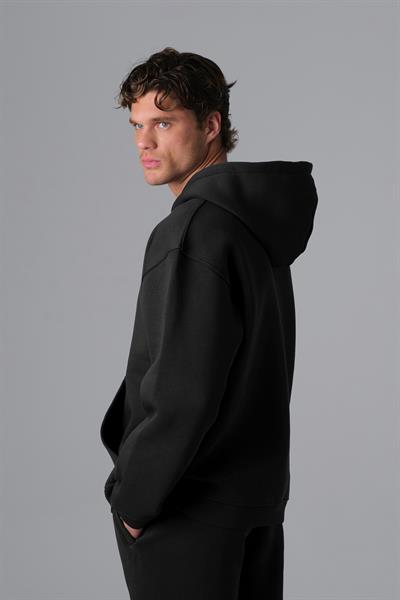 SAW Club Fermuarlı Sweatshirt Erkek Siyah