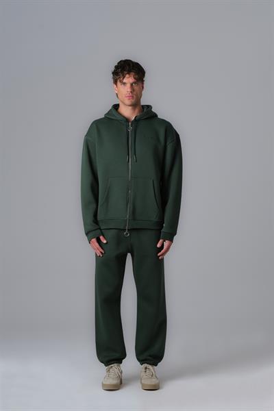 SAW Club Fermuarlı Sweatshirt Erkek Yeşil
