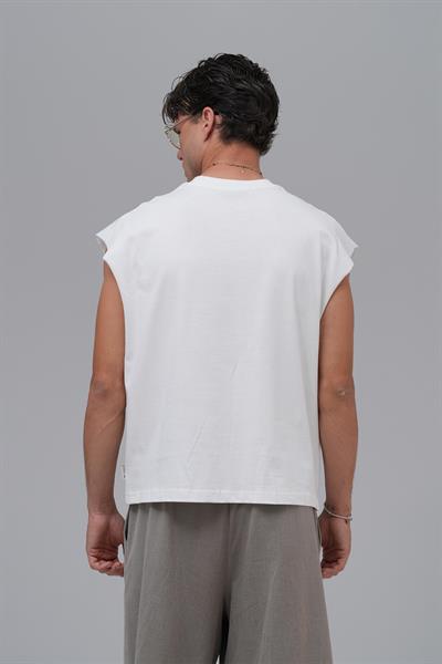 SAW Club Oversize Atlet Erkek Ekru