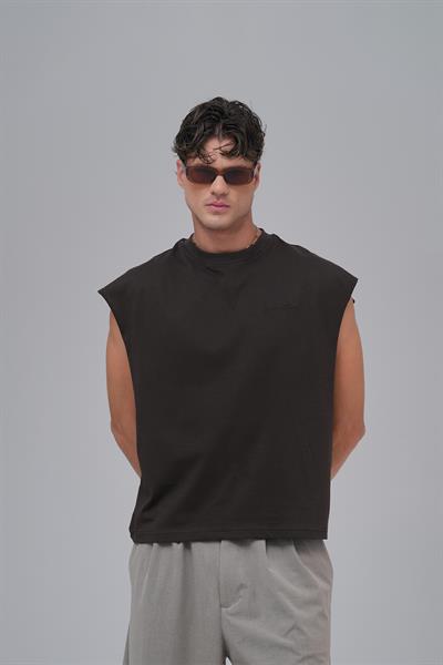 SAW Club Oversize Atlet Erkek Kahverengi