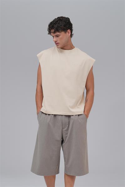 SAW Club Oversize Atlet Erkek Stone