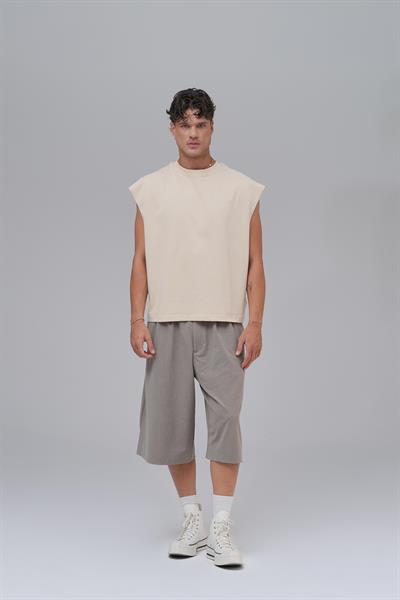 SAW Club Oversize Atlet Erkek Stone