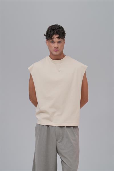 SAW Club Oversize Atlet Erkek Stone