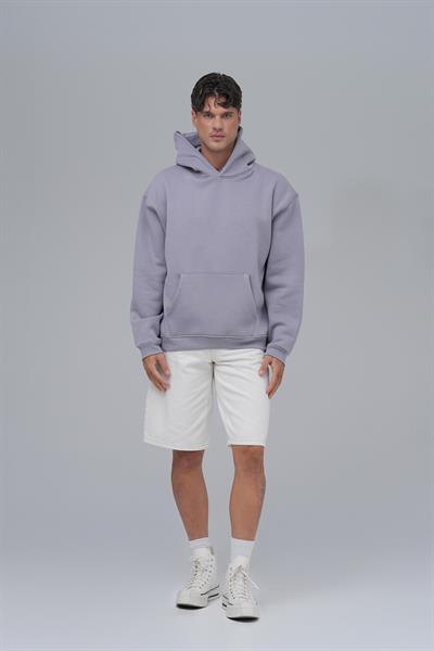 SAW Club Oversize Sweatshirt Erkek Gri