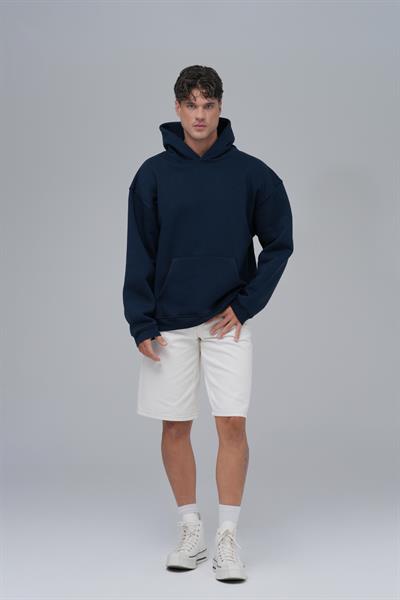 SAW Club Oversize Sweatshirt Erkek İndigo