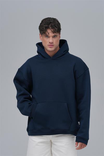 SAW Club Oversize Sweatshirt Erkek İndigo