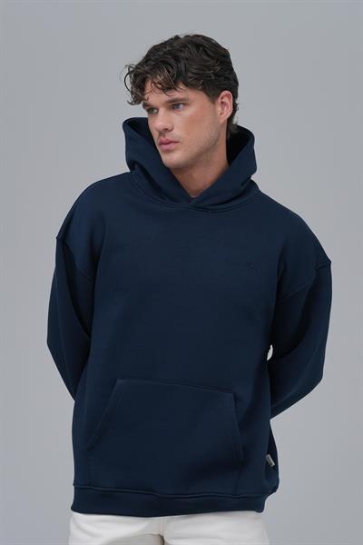 SAW Club Oversize Sweatshirt Erkek İndigo