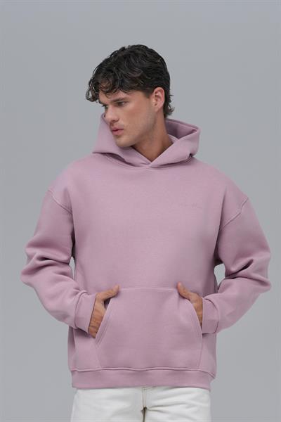 SAW Club Oversize Sweatshirt Erkek Pembe