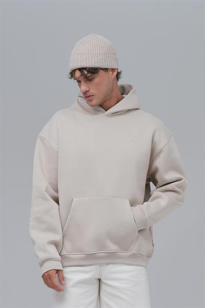 SAW Club Oversize Sweatshirt Erkek Stone