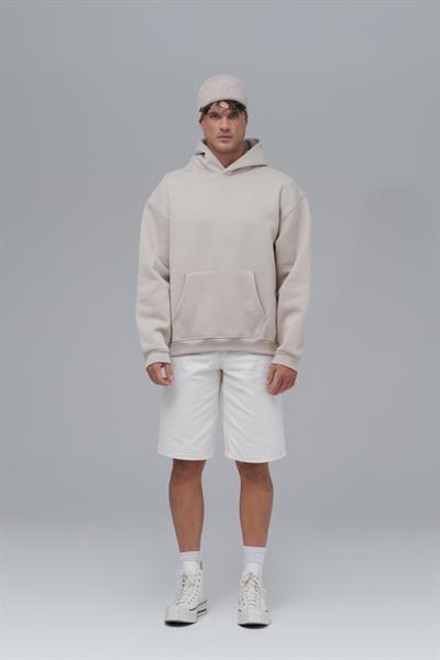 SAW Club Oversize Sweatshirt Erkek Stone