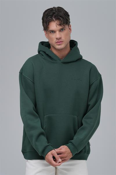 SAW Club Oversize Sweatshirt Erkek Yeşil