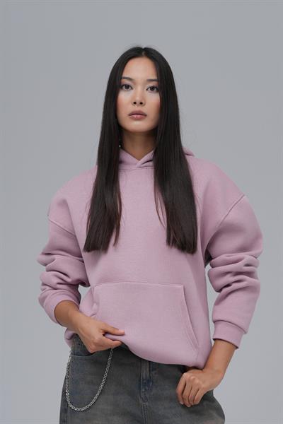 SAW Club Oversize Sweatshirt Kadın Pembe